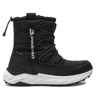Śniegowce damskie - Śniegowce ALPINE PRO Cofa LBTD546990PL Czarny - miniaturka - grafika 1