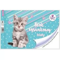 Blok rysunkowy biały A4/20K The sweet Pets - Szkolne artykuły papiernicze - miniaturka - grafika 1