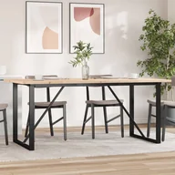 Stoły - vidaXL Stół jadalniany z czworokątnymi nogami, 180x90x75,5 cm - miniaturka - grafika 1