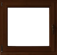 Okna - Lupol 2-szybowe fasadowe kolor lakier orzech O5 RU 865x835 mm - miniaturka - grafika 1