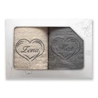 Ręczniki - Komplet Ręczników 2szt. 70x140 Carol 26 - miniaturka - grafika 1