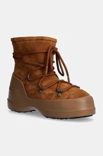 Moon Boot śniegowce zamszowe MB LUNA BOOT SUEDE kolor brązowy 80D2480030 M008 - Śniegowce damskie - miniaturka - grafika 1
