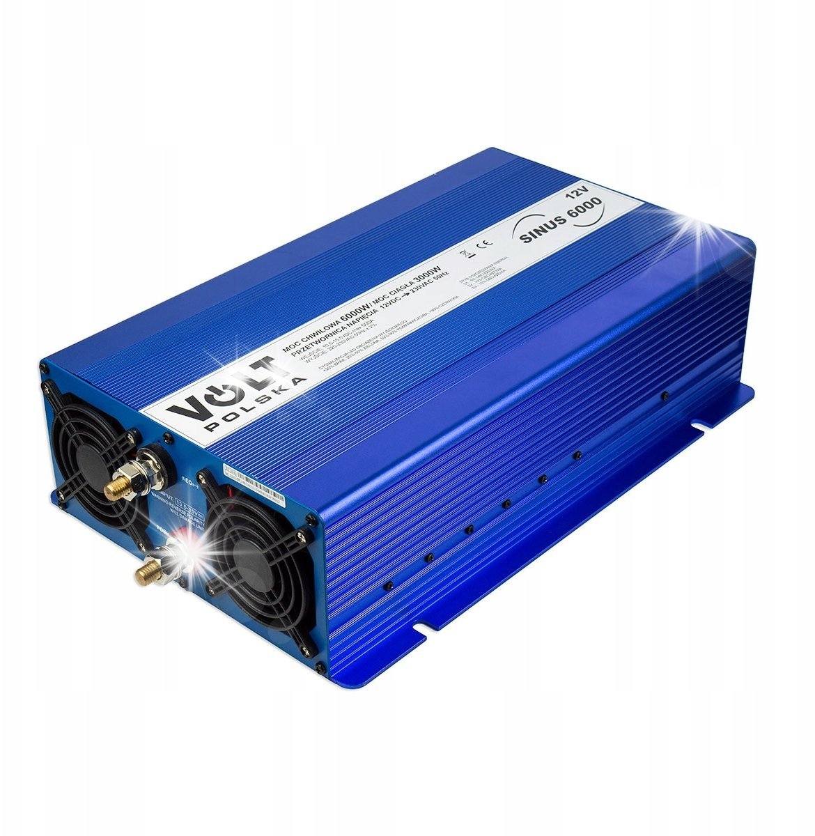 Volt PRZETWORNICA VOLT POLSKA SINUS ECO* 6000 12V / 230V 3000/6000W