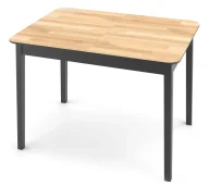 Stoły - Rozkładany stół dąb miodowy + czarny C9-M34 - miniaturka - grafika 1