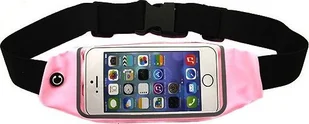POKROWIEC RUN SPORT DO BIEGANIA PASEK ETUI NA ROWER RÓŻOWA OPASKA SLIM VIEW - Etui i futerały do telefonów - miniaturka - grafika 1