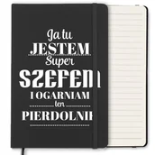 Notesy i bloczki - NOTES W LINIE 120 STRON PREZENT DLA SZEFA NA KAŻĄ OKAZJĘ SUPER SZEF WZORY - miniaturka - grafika 1