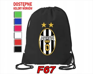 WOREK SZKOLNY NA WF SPORTOWY JUVENTUS TURYN PIŁKA NOŻNA KLUBY - IMIĘ - Torby szkolne WOREK SZKOLNY NA WF SPORTOWY JUVENTUS TURYN PIŁKA NOŻNA KLUBY - IMIĘ - Torby szkolne - miniaturka - grafika 1