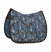 Akcesoria jeździeckie - Eskadron Potnik GLOSSY DESSIN PLATINUM EDITION 2020/21 - vintageblue - miniaturka - grafika 1