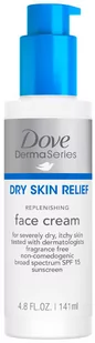 Krem do twarzy Dove Dermasieries Soothing Face Cream SPF30 50 ml (8720182178053) - Kremy do twarzy - miniaturka - grafika 1