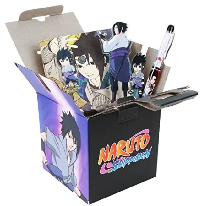 naruto shippuden sasuke zestaw fana just funky