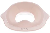 Nocniki - Nakładka Na Sedes Wc Dla Dzieci Antypoślizgowa Deska Na Toaletę Biały Szary Sun Baby - miniaturka - grafika 1