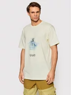 Koszulki męskie - Vans T-Shirt NATHAN KOSTECHKO Off The Wall VN0A5FR8 Beżowy Regular Fit - miniaturka - grafika 1