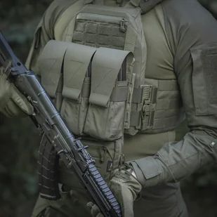 M-Tac - Ładownica podwójna na magazynki AR/AK zamknięta - Ranger Green - 10013223 - Odzież taktyczna i umundurowanie - miniaturka - grafika 10