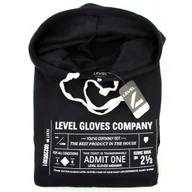 Bluzy damskie - Bluza damska Level Hoodie dresowa ocieplana z kapturem-L - miniaturka - grafika 1