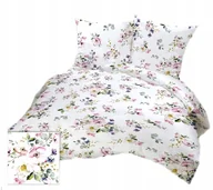 Pościel - pościel bawełna deLUX 200x200 + 2 poszewki B 405-1 jabłonka biała - miniaturka - grafika 1