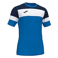Koszulki męskie - Joma T-shirt męski Crew Iv Equip M/C niebieski niebieski (Royal/Marino) XL 101534.703 - miniaturka - grafika 1
