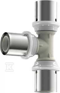 Trójnik PURMO CLEVERFIT PPSU LBP 26x26x26 - Łączniki, trójniki, kształtki - miniaturka - grafika 1