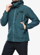 Kurtki męskie - Kurtka z membraną Helly Hansen Odin 9 Worlds 3.0 Jacket - dark creek - miniaturka - grafika 1