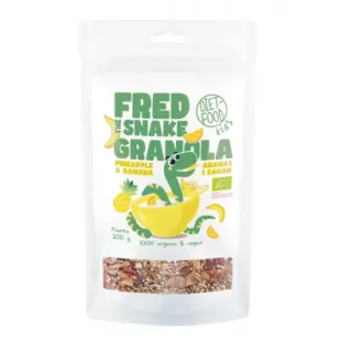 Diet-Food Granola z ananasem i bananem 200 g Bio - Płatki śniadaniowe i musli - miniaturka - grafika 1
