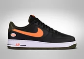 Koszykówka - Nike Air Force 1 Low Hoops Black University Gold - miniaturka - grafika 1