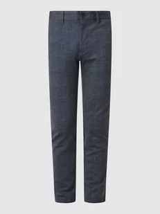 Spodnie o kroju tapered fit z dodatkiem streczu model ‘Mark’ - Spodnie męskie - miniaturka - grafika 1