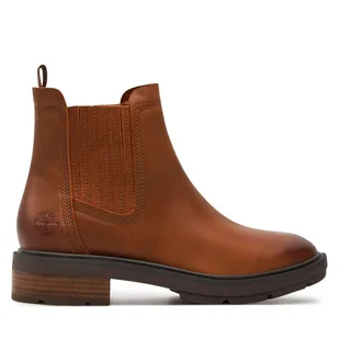 Sztyblety Timberland Brimfield TB0A2PBBEM41 Brązowy - Botki damskie - miniaturka - grafika 1