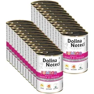 Mokra karma dla psów - Dolina Noteci PREMIUM Junior bogata w serca wołowe 400g - miniaturka - grafika 1