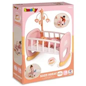 Lalki dla dziewczynek - Kołyska SMOBY Baby Nurse 7600220390 - miniaturka - grafika 1