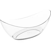 Wanny - Mexen Vea clear wanna wolnostojąca transparentna 180 x 80 cm, korek chrom - 58091808008 - miniaturka - grafika 1