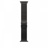 Akcesoria do smartwatchy - Bransoleta mediolańska z tytanu w kolorze czarnym do koperty 49 mm - rozmiar S - miniaturka - grafika 1