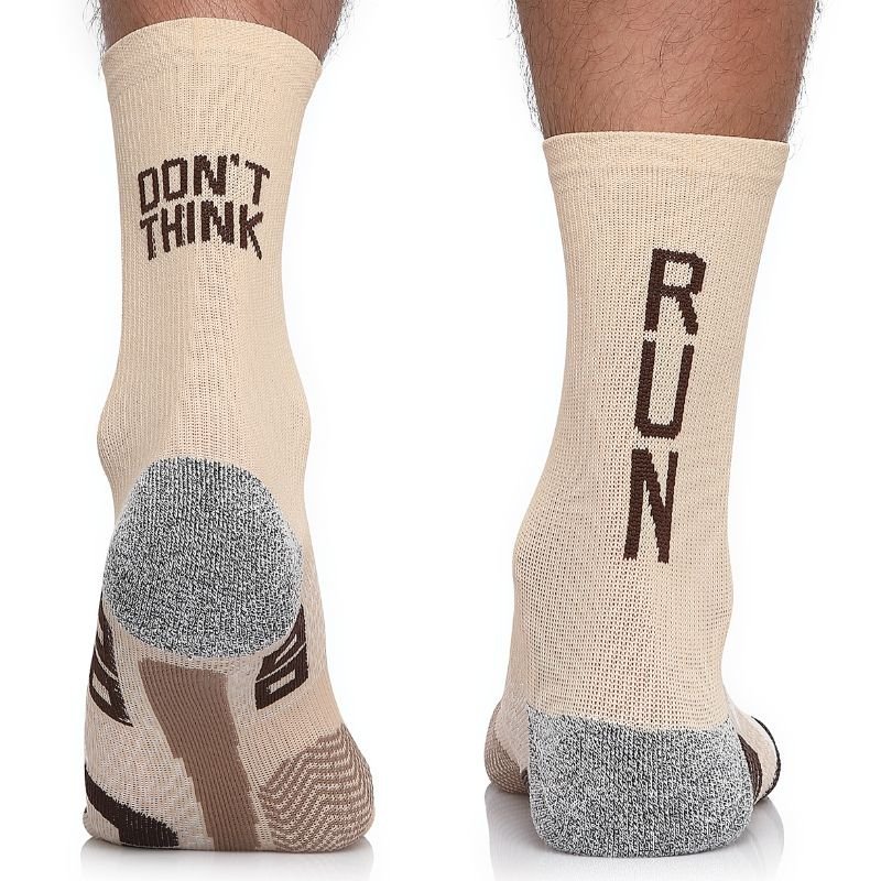 Skarpety biegowe Running Raid z napisem DON'T THINK RUN termoaktywne, chroniące przed otarciami, 39-42