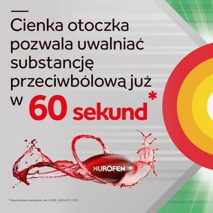 Reckitt Benckiser Healthcare BENCKISER POLAND) S.A Nurofen Express Forte 400 mg 2 x 20 kapsułek - Leki przeciwbólowe - miniaturka - grafika 2