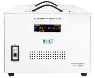 Stabilizator napięcia AVR PRO 10000 VA SERVO 3% do agregat  VOLT POLSKA - Akcesoria do agregatów prądotwórczych - miniaturka - grafika 2