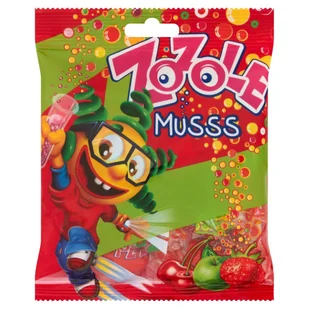 Zozole Jabłko&Truskawka&Wiśnia 75G - Cukierki - miniaturka - grafika 1