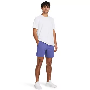 Męskie spodenki treningowe Under Armour UA Meridian Shorts - niebieskie - UNDER ARMOUR - Spodnie sportowe męskie - miniaturka - grafika 1
