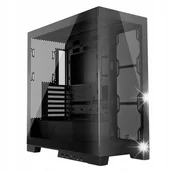 Obudowy komputerowe - Obudowa do komputera MODECOM Volcano Space MIDI Midi Tower ATX Okno Czarna - miniaturka - grafika 1