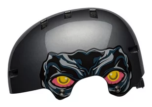 BELL kask rowerowy dziecięcy/juniorski SPAN nightwalker gloss gunmetal BEL-7129033 - Kaski rowerowe - miniaturka - grafika 1