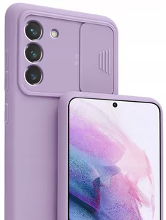 Etui SILICONE CamShield Szkło do Samsung S22+ Plus - Etui i futerały do telefonów - miniaturka - grafika 1