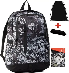 Nike, Plecak sportowy, NK ALL ACCESS SOLEDAY - 2.0 AOP BA6366-056, czarny, 24L - Plecaki - miniaturka - grafika 1
