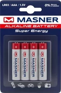 Baterie i akcesoria - Baterie Alkaliczne Aaa Lr03 Bateria R3 K2 4Szt. - miniaturka - grafika 1
