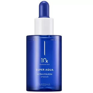 Super Aqua Ultra Hyalron Ampoule nawilżające serum do twarzy 47ml - Serum do twarzy - miniaturka - grafika 1
