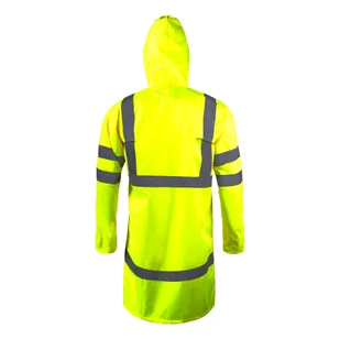 Płaszcz ostrzeg. przeciwdeszcz., żółty, "m", ce, lahti - Odzież robocza - miniaturka - grafika 5