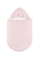 Otulacze - Otulacz Do Fotelika Organic Fleece Pink Melange - miniaturka - grafika 1