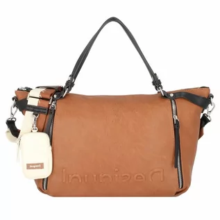 Torebki damskie - Desigual Torebka 29 cm beige oscuro 22SAXPAC-6015 - grafika 1