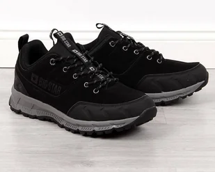 Buty trekkingowe męskie Big Star Buty sportowe męskie casual czarne Big Star II174182 44 - Buty trekkingowe męskie - miniaturka - grafika 1