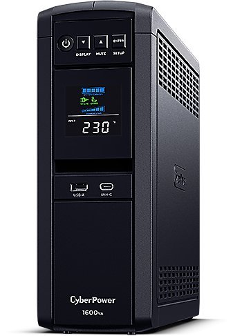 CyberPower USV CP1600EIPFCLCD 1600VA/1000W Line-Interactive