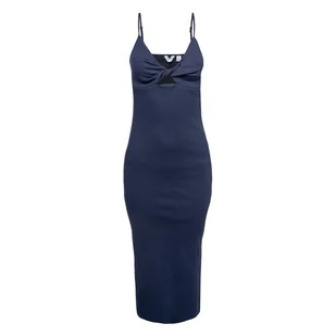 Damska Sukienka ROXY WAVEY LADY ERJKD03469-BYM0 – Granatowy - Sukienki - miniaturka - grafika 1