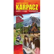 Plan Mapa - Karpacz i okolice aktywnie 1:12 500 praca zbiorowa