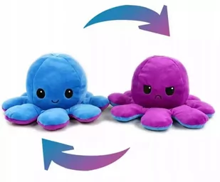 Ośmiornica Dwustronna Maskotka Pluszowa Pluszak - Maskotki i pluszaki - miniaturka - grafika 1