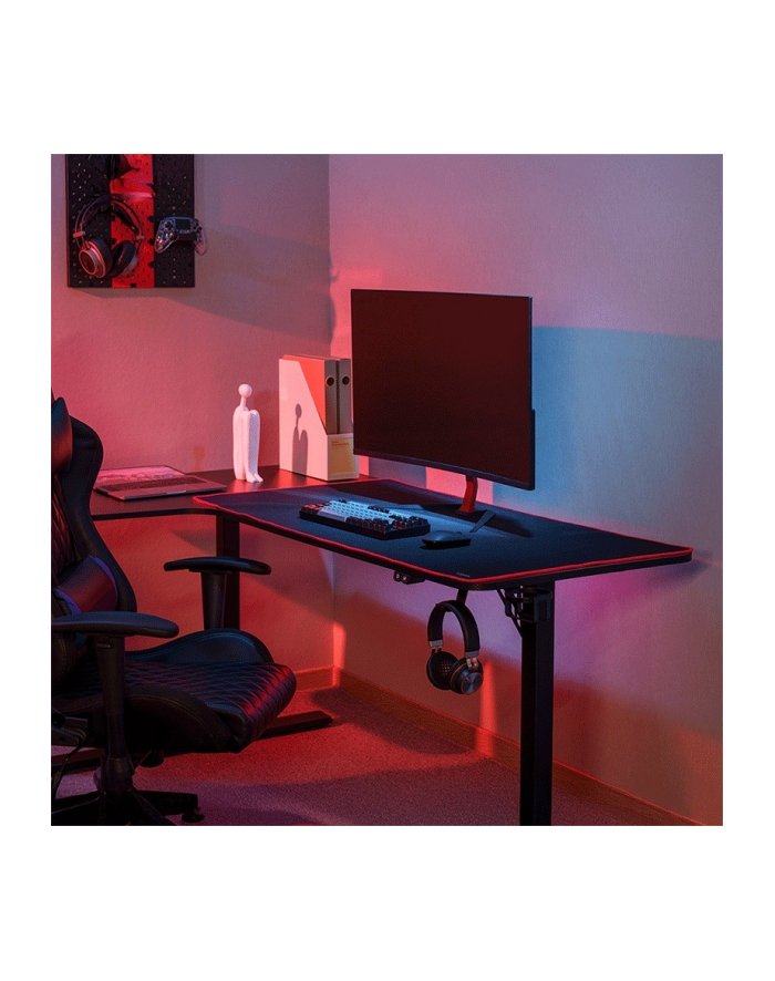 logilink Podkładka pod mysz XXXL dla graczy, czarna ID0216